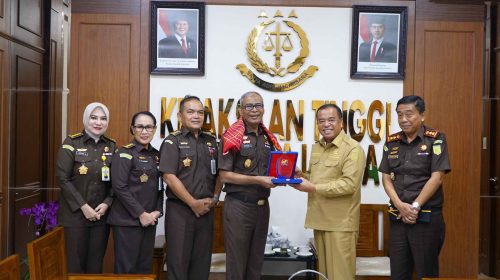 Bupati Tanah Karo Antonius Ginting Sambangi Kejati Sumut, Perkuat Sinergi dengan Aparat Penegak Hukum