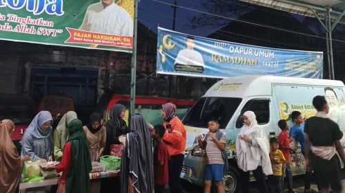 Sediakan Menu Berbuka untuk Musafir dan Jamaah, Dewata Sakti Apresiasi Dukungan Bobby Nasution untuk Dapur Umum Ramadhan