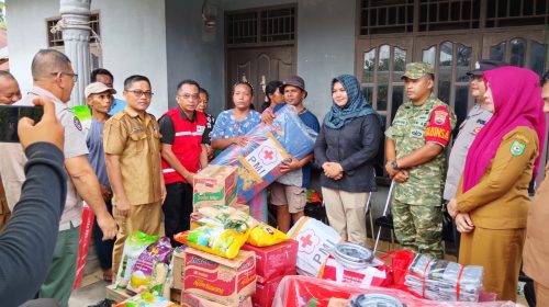Wabup Atika Azmi Tinjau Langsung Kebakaran Lumban Pinasa, Pastikan Bantuan Pemkab Madina Tersalurkan Cepat