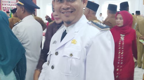 Eks Camat Naga Juang, Rahmad Rizki Ramadhan Resmi Nahkodai Kecamatan Batang Natal