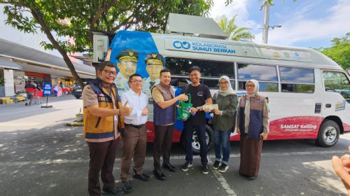 Gebyar Patuh Pajak, Bayar Pajak Kendaraan di Samsat Keliling Berhadiah Langsung Minyak Goreng