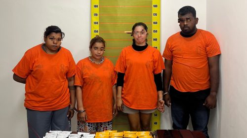 Sita 196 Sachet Pod Getar, 2 Kurir dan 2 Bandar Dibekuk