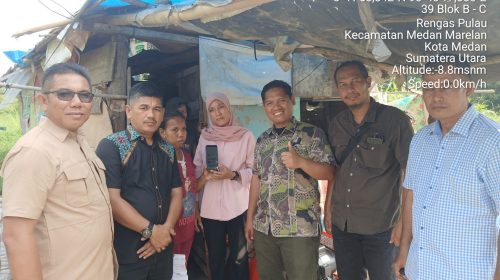 Penghuni Rumah Kardus di Bantaran Sungai Deli, Ternyata Miliki Rumah di Medan Marelan