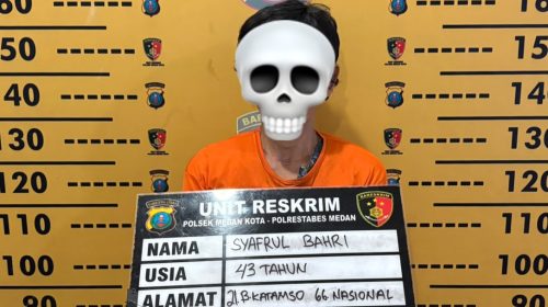 Gerebek Sarang Narkoba, Polsek Medan Kota Amankan Seorang Pengedar Sabu