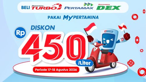 Semarak Merdeka MyPertamina, Pertamina Patra Niaga Regional Sumbagut Hadirkan Diskon Rp450 per Liter