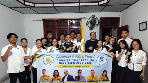 Pengurus Pusat GAMPERA Masa Bakti 2026-2029 Resmi Dilantik