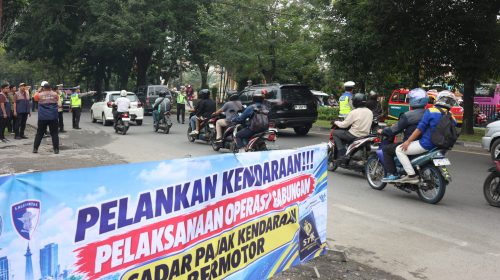 Bapenda Medan Bersama Instansi Terkait Gelar Opsgab Sadar Pajak Kendaraan 2026