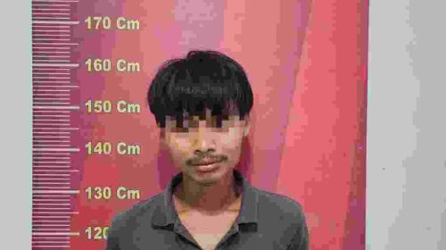 Pemuda Pengedar Sabu Ini Terjaring Penggerebekan Polsek Medan Area
