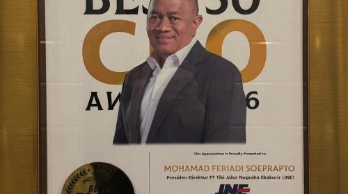 Mohamad Feriadi Soeprapto Raih Indonesia Best 50 CEO Awards 2026