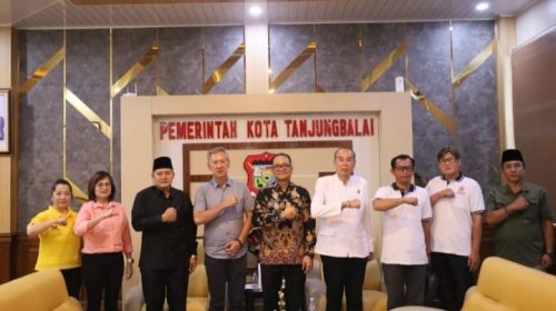Plh Wali Kota Muhammad Fadly Abdina Terima Audiensi Panitia Hari Raya Waisak Kota Tanjungbalai
