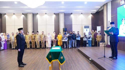 Lantik Erfin Fahrurrazi Jadi Pj Sekda, Rico Waas Minta Percepat Kerja OPD Tanpa Langgar Aturan