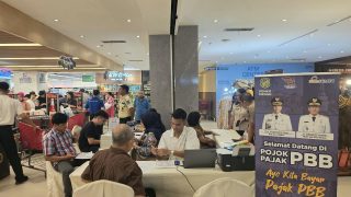 Pojok PBB Hadir di Brastagi Supermarket, Permudah Warga Bayar PBB Sambil Berbelanja