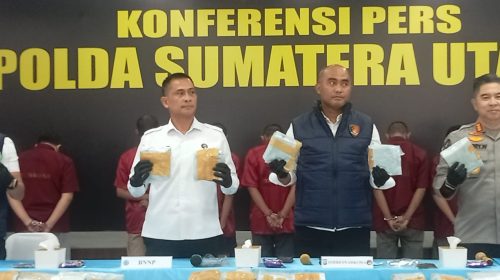 Polda Sumut Sita 244 Kilo Sabu, Selamatkan 2.409 Juta Jiwa