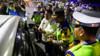 Wali Kota Wesly dan Kapolres Pematangsiantar AKBP Dhana Sosialisasi Operasi Patuh Toba 2026