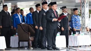 Wali Kota Wesly Silalahi Pembina Upacara Peringatan Hari Sumpah Pemuda
