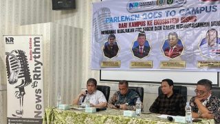 Kolaborasi FISIP UISU Bersama Rythm Radio dan DPRD Sumut Cetak Enterpreneur Muda dari Kampus