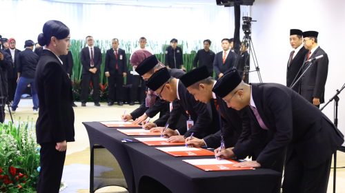 OJK Lantik Pejabat Strategis Baru, Triyoga Laksito Pimpin OJK Sumut