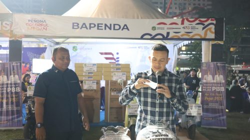 Kemeriahan Pesona Colorful Medan 2026: Bapenda Kota Medan Undi Hadiah Gebyar PBB dan Opsen PKB