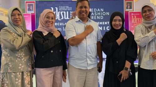 Desainer Binaan Pelindo Regional 1 Tampil di Medan Fashion Trend 2026
