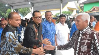 Wali Kota dan Wakil Wali Kota Tanjungbalai Hadiri Penutupan PRSU ke-50, Perputaran Ekonomi Capai Rp50 Miliar