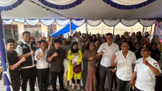 Anggota DPRD Aprial M Rizaldi Ginting Gelar Sosper Bersama Warga Kelurahan Bukit Sofa