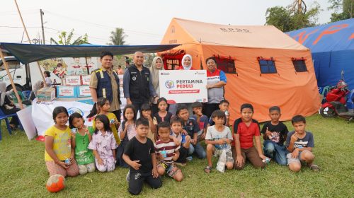 Pertamina Patra Niaga Regional Sumbagut Gerak Cepat, Salurkan Bantuan Masyarakat Terdampak Puting Beliung di Medan*l