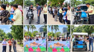 Mengetuk Pintu Langit, Pegadaian Kanwil I Medan Berbagi Makanan kepada Masyarakat