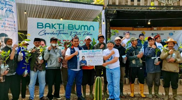 Peduli Lingkungan, Jasa Raharja Tanam 20 Ribu Pohon di Indonesia