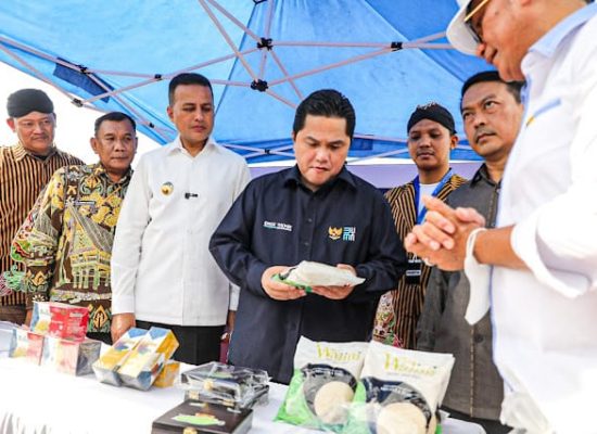 Dampingi Menteri BUMN Resmikan Pabrik Minyak Makan Merah,Musa Rajekshah Minta Lebih Banyak Lagi Pabrik di Sumut