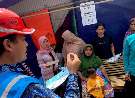 Dukung Pemulihan Pascagempa Cianjur, PLN Alirkan Penyambungan Listrik Sementara di Huntara