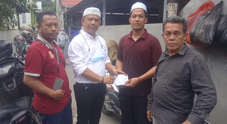 Ketua Pewarta Melayat Kerumah Duka Mantan Kameramen Indosiar Meninggal Dunia