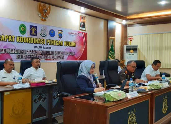 Kasat Reskrim Polrestabes Medan Ikuti Rapat Koordinasi Penegakan Hukum