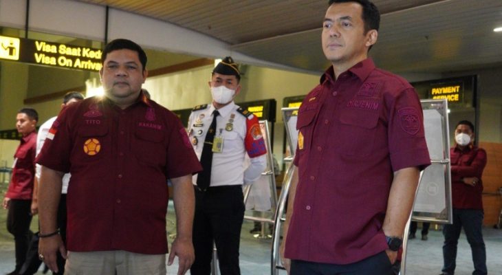 Sehari Pasca Dilantik, Dirjen Imigrasi Langsung Kunjungi & Meninjau Pelayanan Imigrasi Soekarno-Hatta