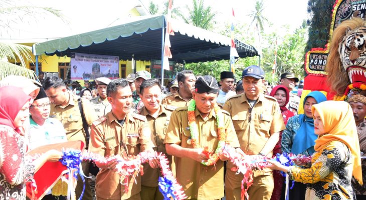 Jalan Palapa Desa Tandem Hilir II Diresmikan Warga: Terima Kasih Bapak Bupati Deli Serdang
