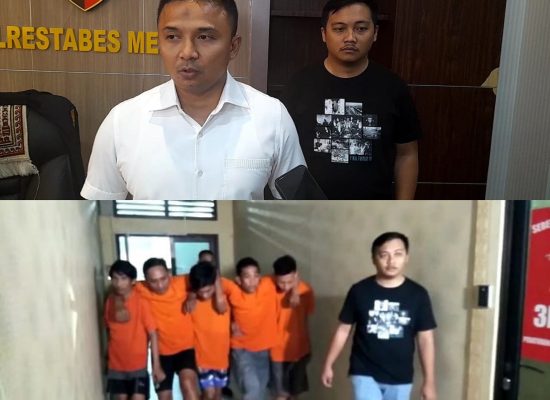 30 Kali Beraksi Curanmor Dua Dari Lima Penjahat Terkapar Ditembak Satreskrim Polrestabes Medan