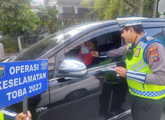 Hari Terakhir Operasi Keselamatan Toba 2023, Kanit Kamsel : Masyarakat Semakin Disiplin Dalam Berlalulintas