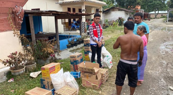 Pertamina Bantu Warga Korban Kebakaran di Desa Lumban Pea