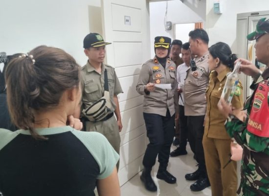 Gelar Razia Sejumlah Penginapan, 10 Pasangan Bukan Pasutri diamankan Polsek Medan Kota