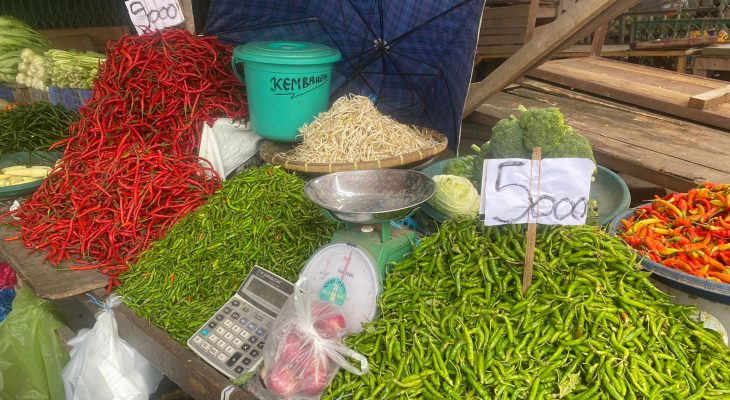 Harga Pangan Pokok Kembali Ke Mode Normal, Harga Cabai Merah Naik 100%