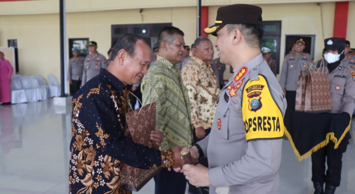 Tiga Kapolsek di Wilkum Polresta Deli Serdang Disertijabkan