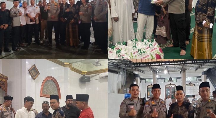 Ar-Raudhah Polda Sumut Safari ke Mesjid Al-Amin Tanjung Rejo, Burhanuddin : Polisi Sahabat Masyarakat