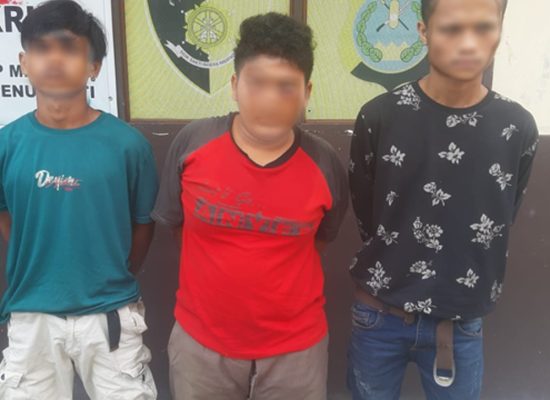 Grebek Kampung Narkoba, 3 Pengedar dan Pemakai Diamankan Sat Narkoba Polrestabes Medan & Polsek Percut Sei Tuan