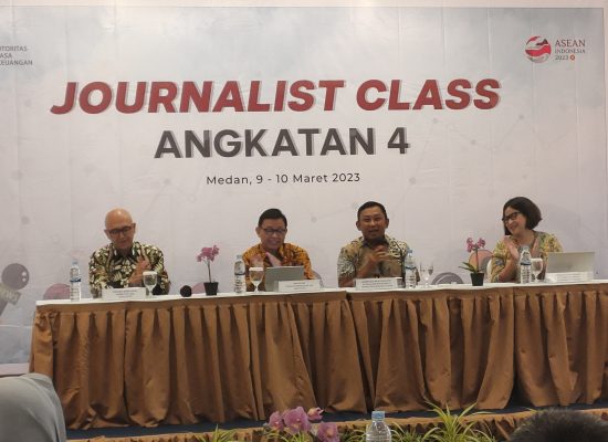 Tingkatkan Pemahaman, OJK Institute Beri Pelatihan Journalist Class di Medan