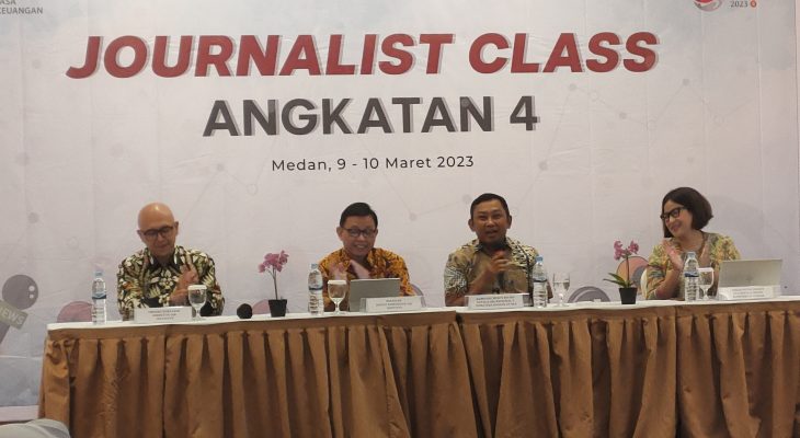 Tingkatkan Pemahaman, OJK Institute Beri Pelatihan Journalist Class di Medan