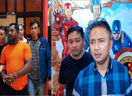 Rakes, Tersangka Pelaku Pengancaman Terhadap Wartawan, Diamankan Satreskrim Polrestabes Medan