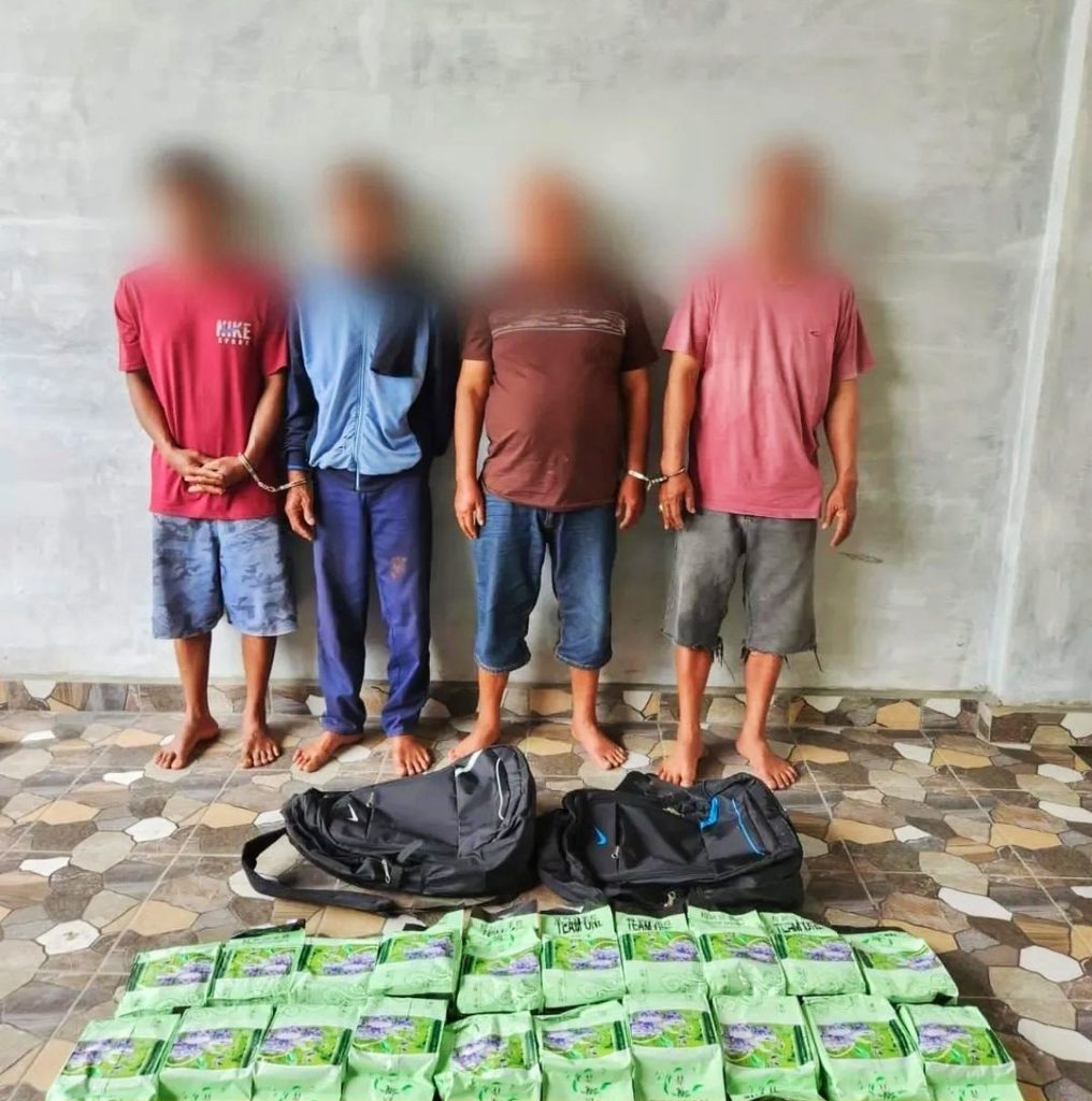 Gagalkan Peredaran Narkoba, Polda Sumut Amankan 4 Orang Pelaku dan 20 Kg Sabu Siap Edar