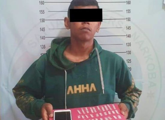 Polisi Ciduk Seorang Pengedar Narkotika di Pidie, 39 Paket Sabu Diamankan