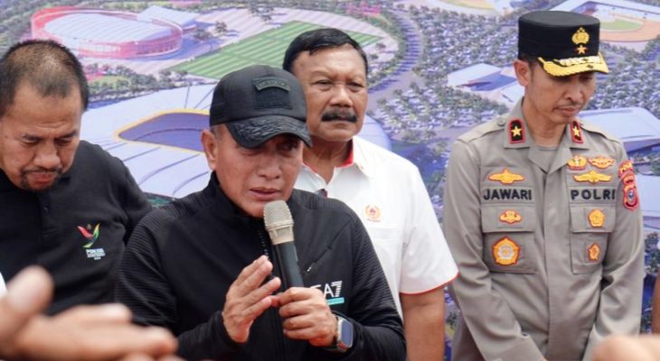 Peletakan Batu Pertama Venue Sport Centre, Gubernur Sumut: Targetnya Rampung Desember