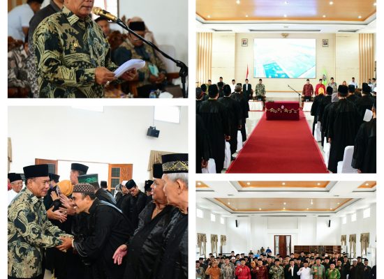 Bupati Lantik Dewan Hakim MTQ ke-56 Tingkat Deli Serdang