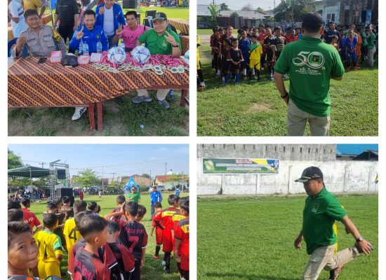 Disponsori PPP, Turnamen Sepakbola U-11 SSB Putra Poms Diikuti 24 Tim